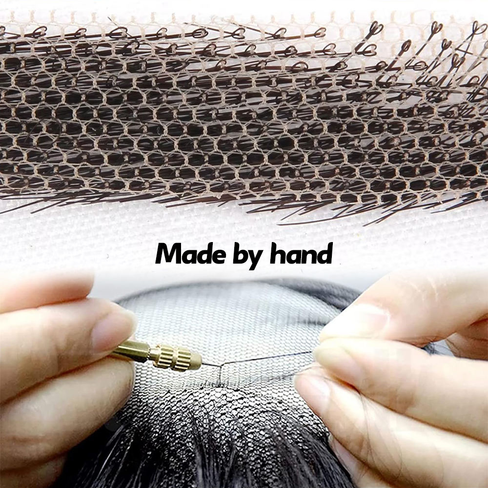 Real Hair Black Eyebrows Lace Based Waterproof Handmade Crocheted Human Hair Eyebrow Extensions for Men | Zebaish Wigs & Extensions