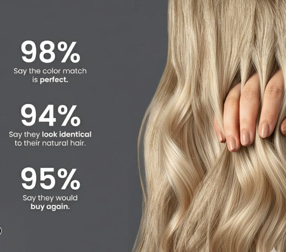 Halo Hair Extensions 24 Inch Synthetic - Long Wavy Dirty Blonde | Zebaish Wigs & Extensions