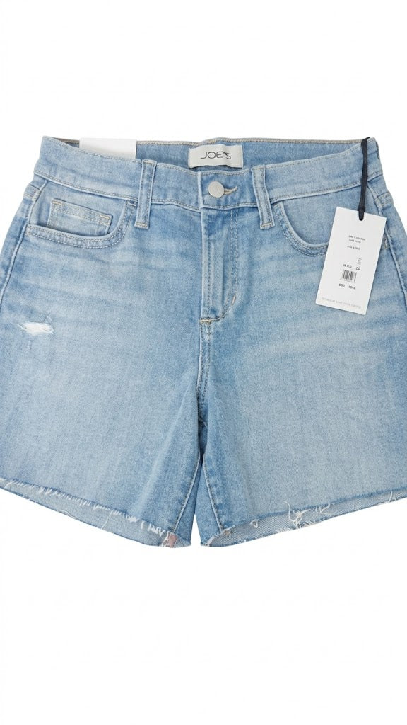 Title: Joe's Jeans Women's The Ozzie Mid Rise Distressed Jean Shorts Size 24