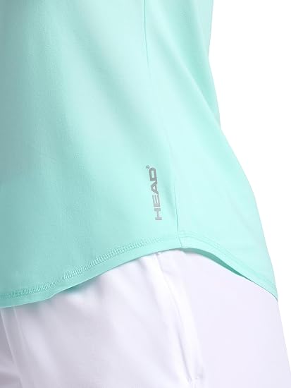 slim fit aqua color top