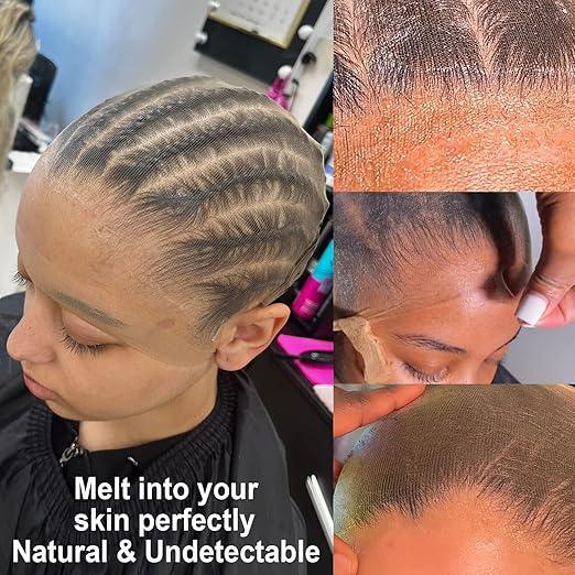 ZEBAISH HD Wig Cap, Pack Of 5 Invisible and Sheer Breathable Ultra-thin Stretchy Stocking Caps Beige Colour | Zebaish Wigs & Extensions