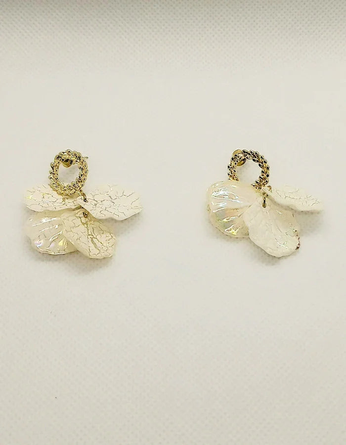 Deep Leaf Drop Earrings | Zebaish Wigs & Extensions