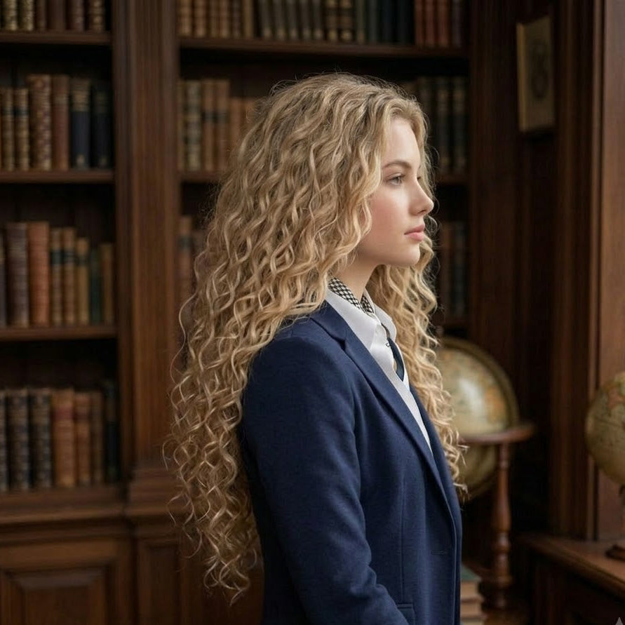 human hair bundle mixed blonde