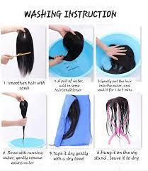 Zebaish Dark Brown 3 Clips Topper Synthetic Hair For Thinning Hair | Zebaish Wigs & Extensions