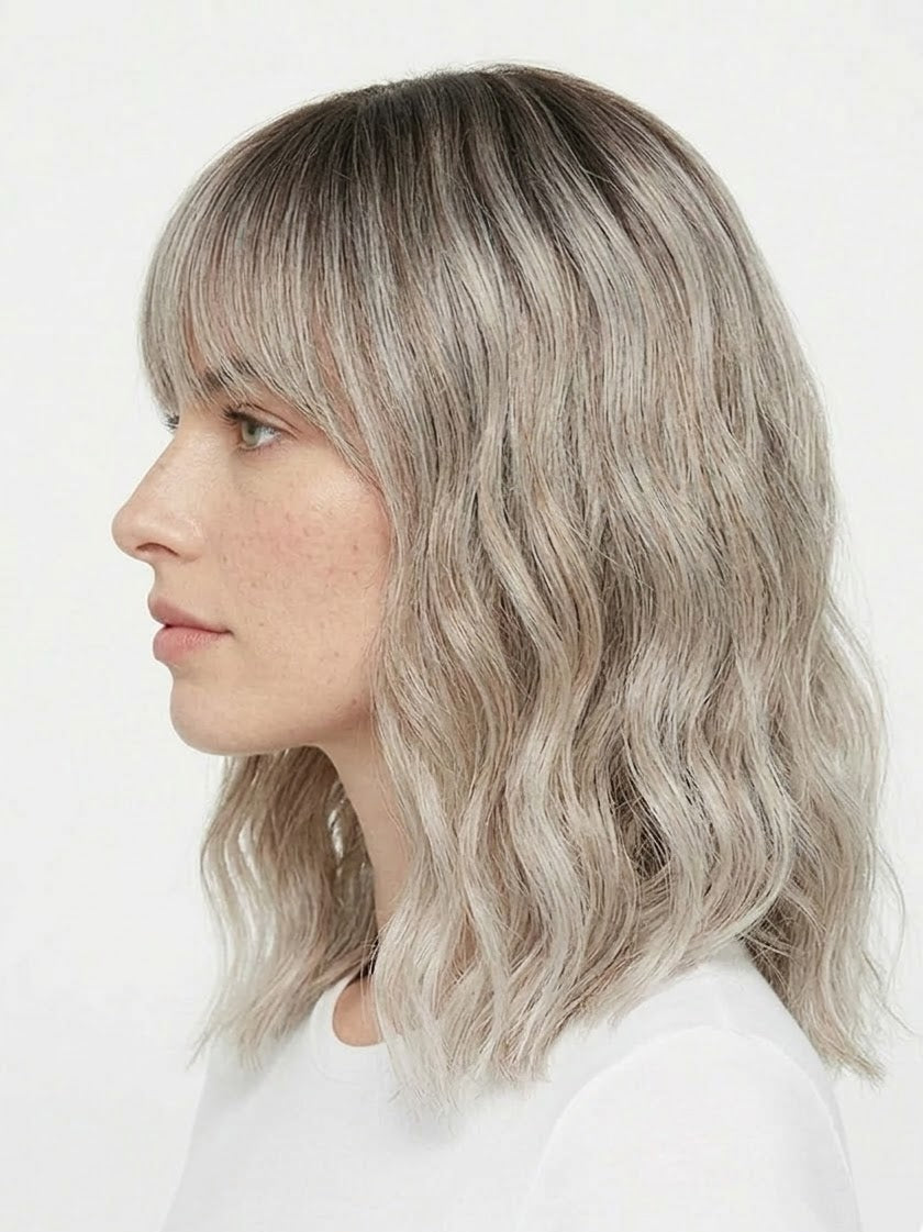 ZEBAISH ASH BROWN BALAYAGE WIG | Zebaish Wigs & Extensions